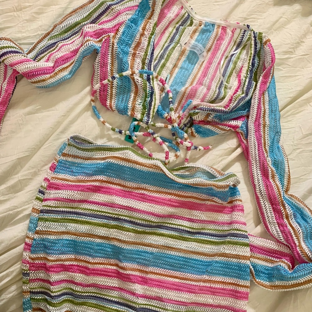 Swim coverup set